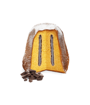 Pandoro de chocolate